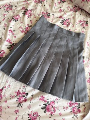 Серые теннисные юбки 40 см
