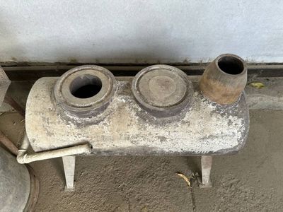 Печка отопительная чугунная