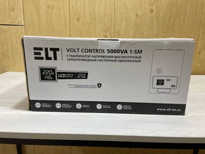 Стабилизатор ELT VOLT CONTROL 5000VA 1-SM