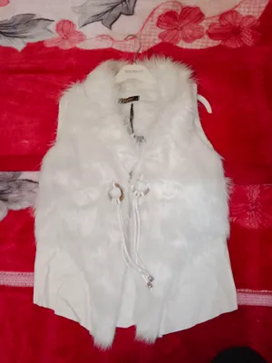 меховая безрукавка женская