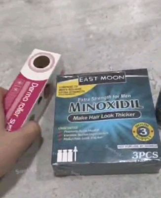 Minoksidil va Derma roller soch va soqol uchun