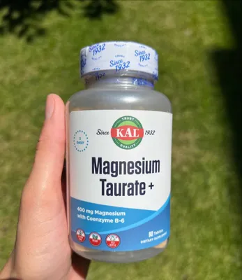 ТАУРАТ МАГНИЯ + В6 / 180капсул/ Magnesium Taurate