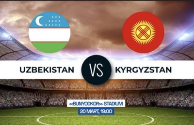 Uzbekistan vs Kyrgizistan futboll bilet