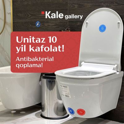 Unitaz atibakterial, 10 yil kafolat! Ornatish yetkazib berish bepul!