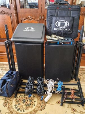 Kalonka dinacord mikrofon full aparatura