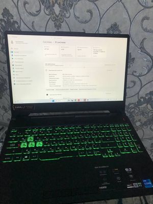 ASUS tuf gʻaming a15 RTX 3050