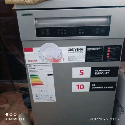 Toshiba yaponsky idish yuvish mashinasi!