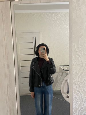 Кожаный костюм б/у