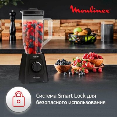 Блендер стационарный Moulinex Blendforce LM458810, черный