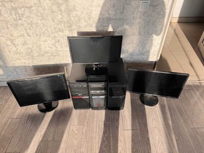 4 ta kompyuter monitorlari bilan ARZON narxda SROCHNO sotiladi