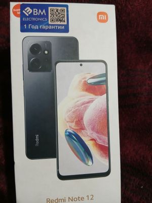 Redmi note 12 holati ideal 128Gb karobka dakument