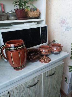 Кувшин горшочки вазочка