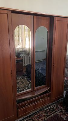 Спальний гарнитур, мебель комплект, Spalni xona Garnitur Shkaf