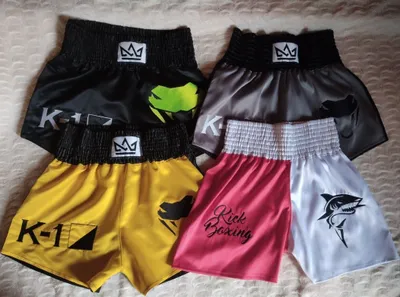 Шорты для кикбоксинга,муай тай,единоборства. Новые размер М.