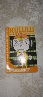 Keroro Gunsou Limited No.20 Fa Kururu Original Karta, TV Tokyo