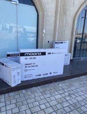 Телевизор Moonx 32" 43" 50" 55" Smart tv andorid Доставка бесплатно