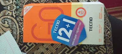 Tecno Spark Go1 64gb/3+3 ram