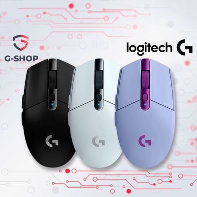 Игровая беспроводная мышь Logitech G305 LightSpeed Black White Lilac