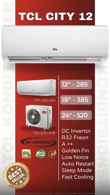 Кондиционер TCL CITY / INVERTER Доставка + установка