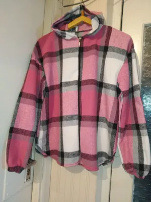 Теплая рубашка с капюшоном