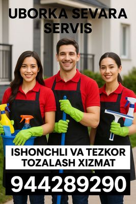 Уборка хизмати Uborka Xizmati Генеральная Уборка Тезкор