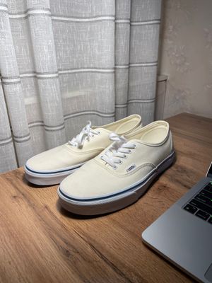 Vans Authentic White (light yellow, from USA)