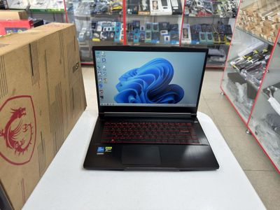 MSI i5-11400H, 16/512 RTX 3050 full karobka dokumentlari bilan idealni
