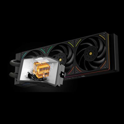 CPU cooler Thermalright wonder vision 360 Black, white ARGB