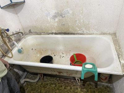Ванна чугунная советская