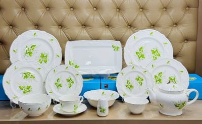 MODEL - GIEN FRANCE 🇫🇷, 6 kishili (48 pcs) idish to‘plami