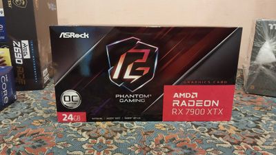 Новая Видеокарта ASRock Phantom Gaming Radeon RX 7900 XTX OC Edition.