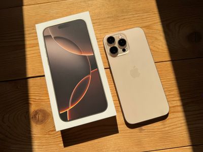 | iPhone 16 Pro Max |