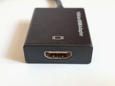 Адаптер VGA =>HDMI