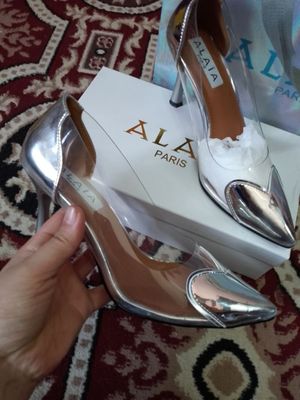 ALAIA tufli, yangi , razmerli 38, rangi silver