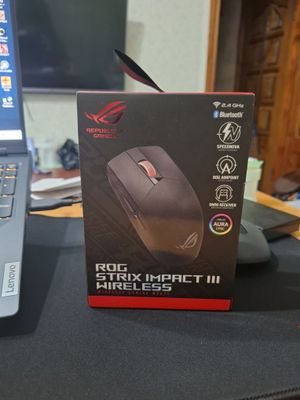 Мышь rog strix impact lll 3.Bluetooth&radio.