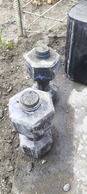 Gantel 4kg-+250gram donasi 75.000 juft 150.000 kelishamiz