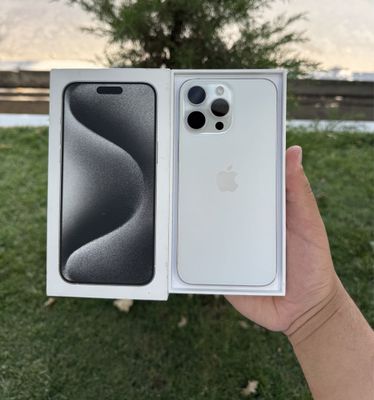 Iphone 15 Pro Max 256gb sim Xolat Ideal Yengide yomkst 86 Usta kormaga