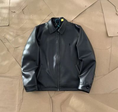 Кожаная куртка Ralph Lauren polo