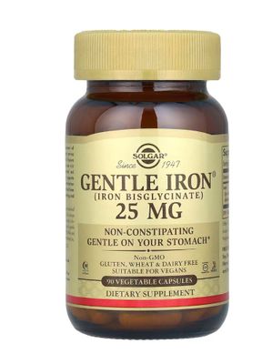 Solgar, Gentle iron 25 mg