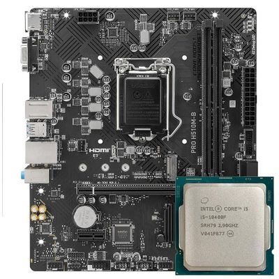 Продам комплект I5 10400f + msi b460 + 16gb ozu