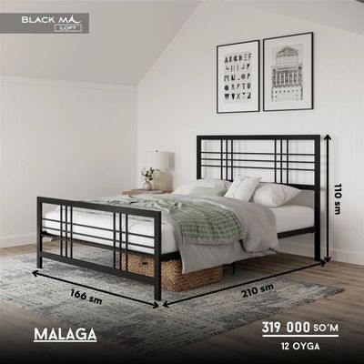 MALAGA metall yotoq modeli