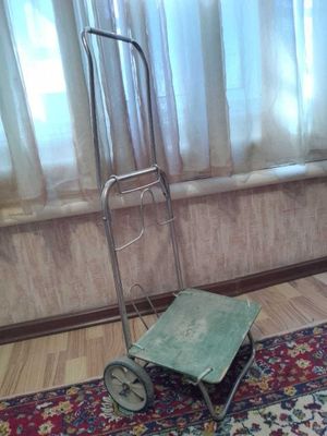 Коляска продуктовая металлическая
