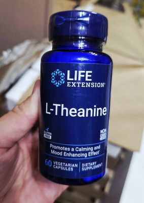 ДОСТАВКИ НЕТ Life Extension L-theanine теанин 100мг, 60шт Made in USA