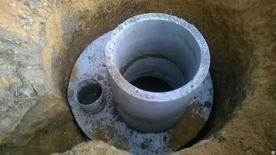 Beton kolodes Бетонные кольца kanalizaciya luk