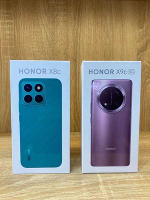 Новый HONOR X8C, X9C C годовой официальной гарантией.
