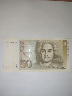 50 Немецких марок(1 банкнота) 1993 года P-40CZ