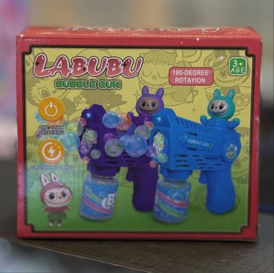 Labubu koʻrinishidagi Pufak chiqaradigan aparat