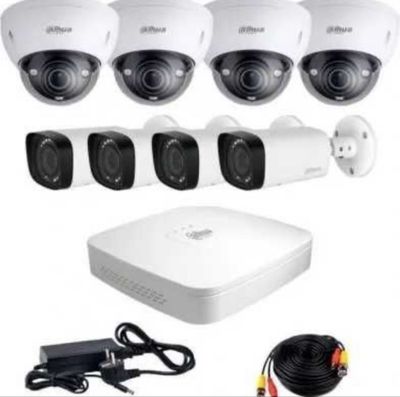 Готовый 4 штук камеры видеонаблюдения HIKVISION AHD оптовый магазин