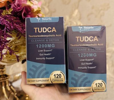 Tudca,120 kapsula,1200 mcg,Totaria firmasidan yuqori sifatli тудка