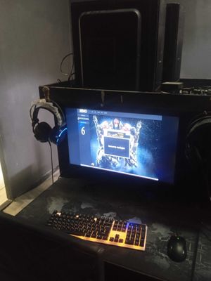 Kompyuter (keys, monitor, mebel)
